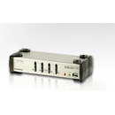 Aten CS-84U-AT 4-Port PS/2-USB KVM Switch, 4x Custom KVM Cable Sets, Non-powered