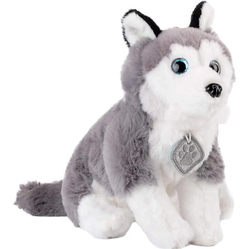 Амек Тойс Плюшена играчка Амек Тойс - Хъски с медальон, 28 cm (10255)