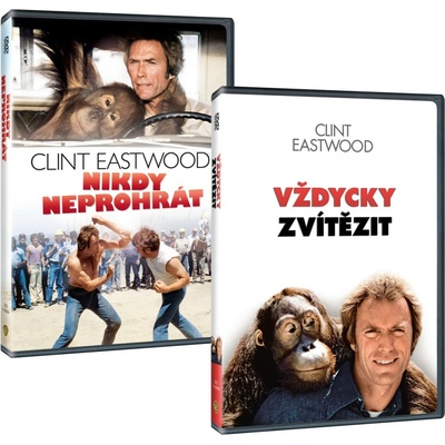 Clint Eastwood: Nikdy neprehrať + Vždy zvíťaziť 2 DVD