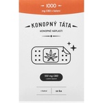 Konopný Táta Patches 1000 mg CBD загряваща лепенка с конопено масло 10 бр