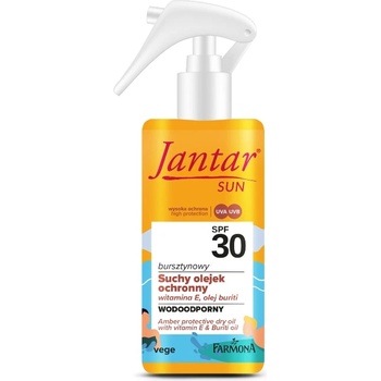 Farmona Natural Cosmetics Laboratory Водоустойчиво слънцезащитно олио за тяло с висока защита SPF 30 Farmona Jantar SUN Amber (FASUN983188)