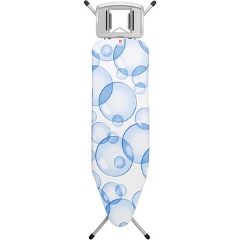 Brabantia Дъска за гладене Brabantia - PerfectFlow Bubbles, 124 x 38 cm, синя (90300113)