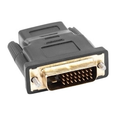 Lanberg Преходник Lanberg AD-0010-BK, от DVI-D(м) към HDMI(ж), черен (AD-0010-BK)
