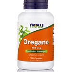 NOW Хранителна добавка Риган , Now Foods Oregano 450 mg Nutritional Supplement With Antibacterial Properties, 100 caps