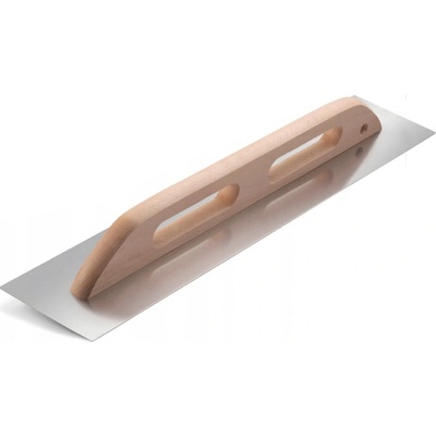 Hladidlo nerezové hladké 680x130mm s drevenou rúčkou