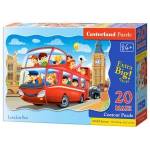 Castorland Puzzle 20 Maxi London Bus CASTOR