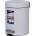 Eurogold SIRIUS 5l 19x24cm бял кош за педали 801205 WHITE (801205 WHITE)