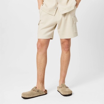 Image 1 of Jack Wills Поларени къси панталони Jack Wills Men's Fleece Jogger Shorts - Putty