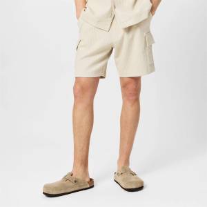 Jack Wills Поларени къси панталони Jack Wills Men's Fleece Jogger Shorts - Putty