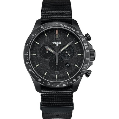 Traser P67 Officer Pro Chronograph Black Nato