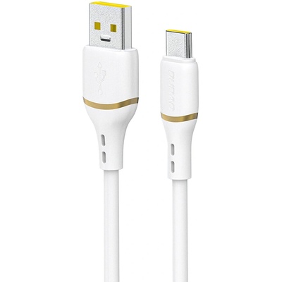 Dudao L25T USB-A USB-C 5A 1m bílý