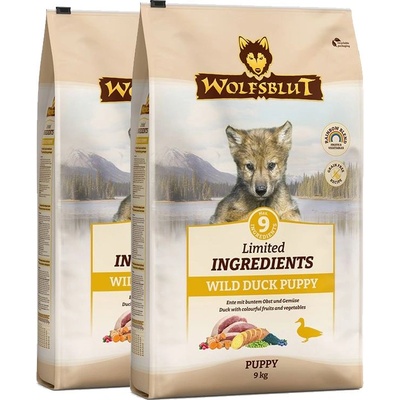 Wolfsblut Ограничени съставки Пъпка Див гъс 2 x 9 кг