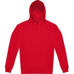 B&C Collection id. 333 СУИТШЪР / Унисекс суитшърт с качулка - червен m (01i33300402)