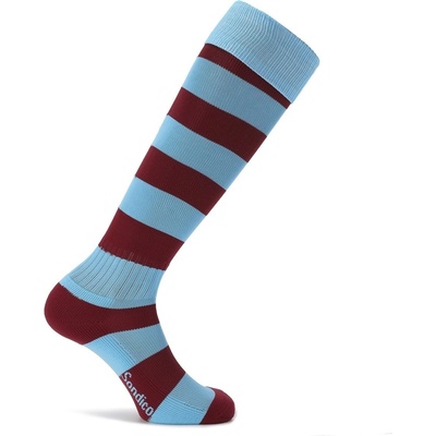 Sondico Мъжки чорапи Sondico Football Socks Mens - Burgundy/Sky