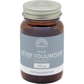 Mattisson Healthstyle Vegan Folic Acid Qutrefolic, 400 g, 60 капсули, Mattisson Healthstyle (MT2399)