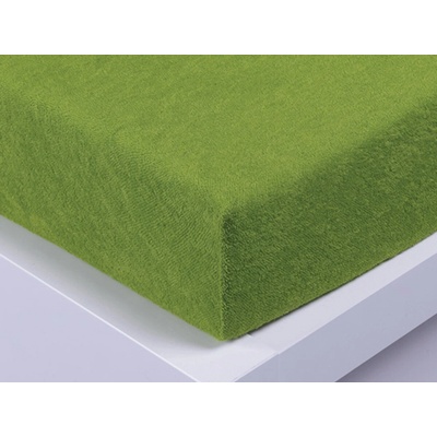 Xpose Froté prostěradlo Exclusive zelené 140x200