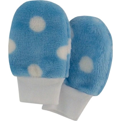 Esito Kojenecké zimní rukavice Magna puntík modrá