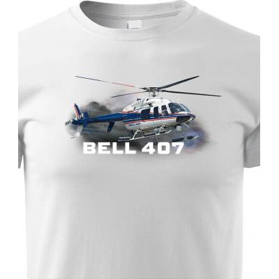 Dětské tričko Bell 407 BíláCanvas Dětské tričko Bezvatriko.cz 3238