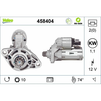 żtartér VALEO 458404