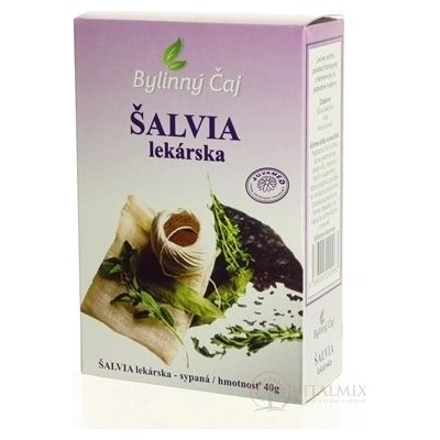 JUVAMED bylinný čaj ŠALVIA LEKÁRSKA VŇAŤ sypaný 40 g