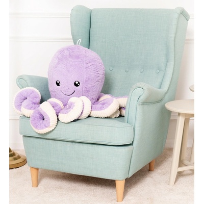 Majlo Toys chobotnica Monty fialová 80 cm
