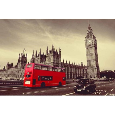 Ceduľa London - Londín Big Ben