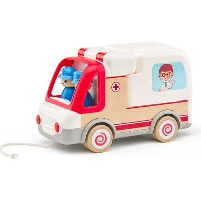 Woody Auto ambulancie so zvukmi a svetlom