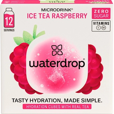 Waterdrop Ice Tea Raspberry 12 kapslí – Zboží Dáma