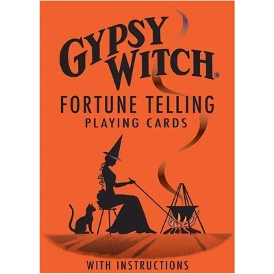 US Games Карти за игра и гадаене Gypsy Witch Fortune Telling Cards