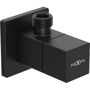 Mexen S ъглов вентил за батерия 1/2"x3/8", черен - 79971-70 (79971-70)