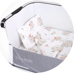 Chipolino Бебешки спален комплект за мини кошара Chipolino - Коала (KOSCLOSET23KOA)