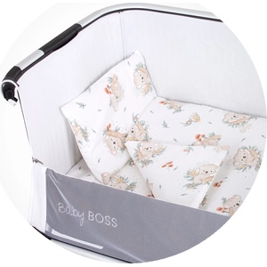 Chipolino Бебешки спален комплект за мини кошара Chipolino - Коала (KOSCLOSET23KOA)