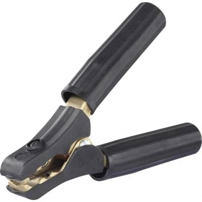 Krokosvorka max. 1 000 A / 30 V DC Šroub černá TRU COMPONENTS 1000A Množství: 1 ks