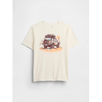 GAP Бебешка тениска с щампа Gap GAP | Bezhov | Момчешки | XS