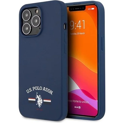 U. S. Polo Assn Калъф US Polo USHCP13XSFGV, за iPhone 13 Pro Max 6.7"", морско, син (USP000118-0)