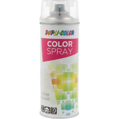 Color sprej - bezfarebný univerzálny lak v spreji - transparent - lak lesklý - 400 ml