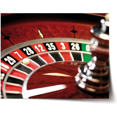 Sablio Plagát Ruleta - 60x40 cm