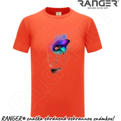 Tričko Ranger Tvár červená