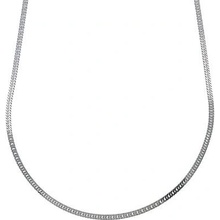 InfinitySilver Strieborná retiazka rombo husté 111004050