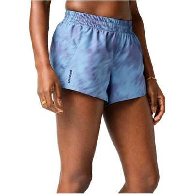 Brooks Dash Short Printed Metablur Blue Haze