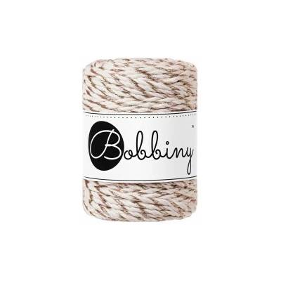 Bobbiny Macrame rope 3PLY - Regular - (3mm) Macrame rope 3PLY - Regular - (3mm): Champagne twist
