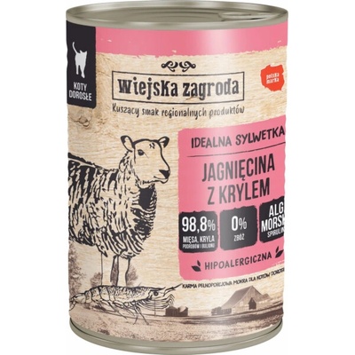 Wiejska Zagroda Lamb with krill 400 g