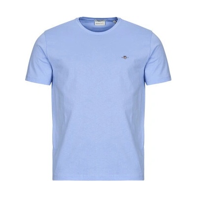 Gant REG SHIELD SS T-SHIRT Modrá