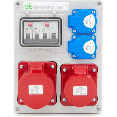 Rozvaděč ELS Elektrotechnika 230 V IP44 32 A