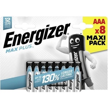 Energizer Батерия, AAA micro, 8 броя, ENERGIZER "Max Plus" 7638900437522 (7638900437522)