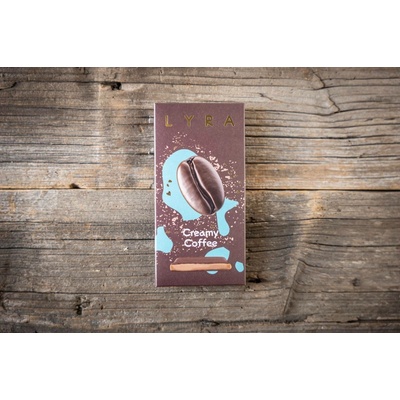 Čokoládovna Lyra CREAMY KÁVA hořká s náplní káva 80 g