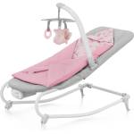 KinderKraft Бебешки шезлонг 2 в 1 Kinderkraft - Felio 2, Peony Rose (KBFELI20PNK0000)