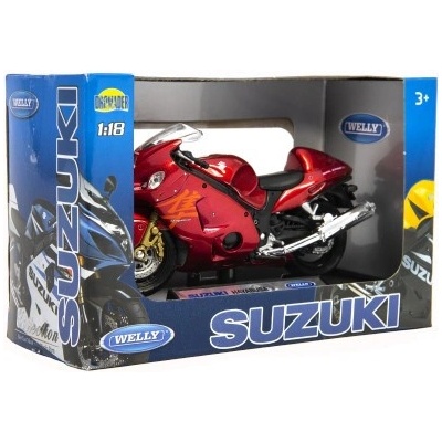 Welly Motorka kov 11cm mix druhů v krabičce 1:18
