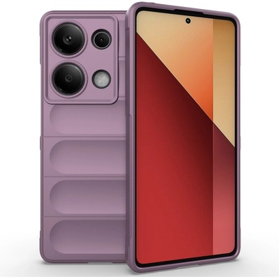 Rugg odolný gelový obal na Xiaomi Redmi Note 13 Pro 4G/Poco M6 Pro světlefialový