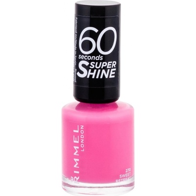 Rimmel London 60 Seconds Super Shine Nail Polish 405 Rose Libertine 8 ml